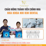 NIỀNG RĂNG TRẺ EM HAI CHỊ EM THANH HẰNG VÀ DIỆU ANH